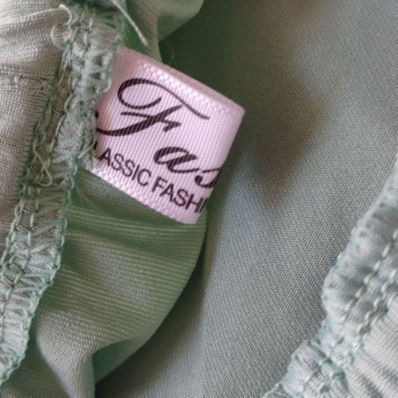 Seafoam Green Infinity Maxi Dress SzM‎ - Picture 9 of 12